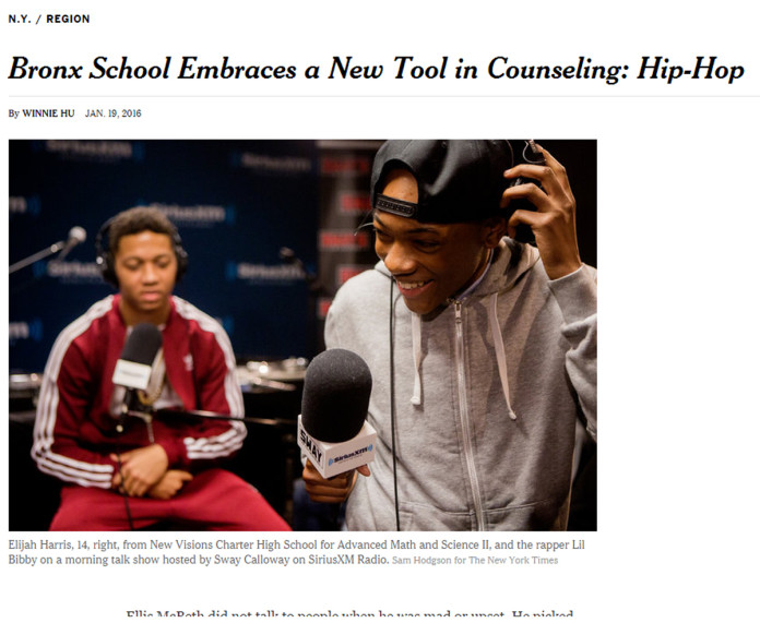 Hip-Hop Therapy, Hip-Hop Education