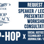 Hip-hop public speaker, presentation, workshop inquiry