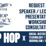 Hip hop public speaker, lecturer, presentation, workshop