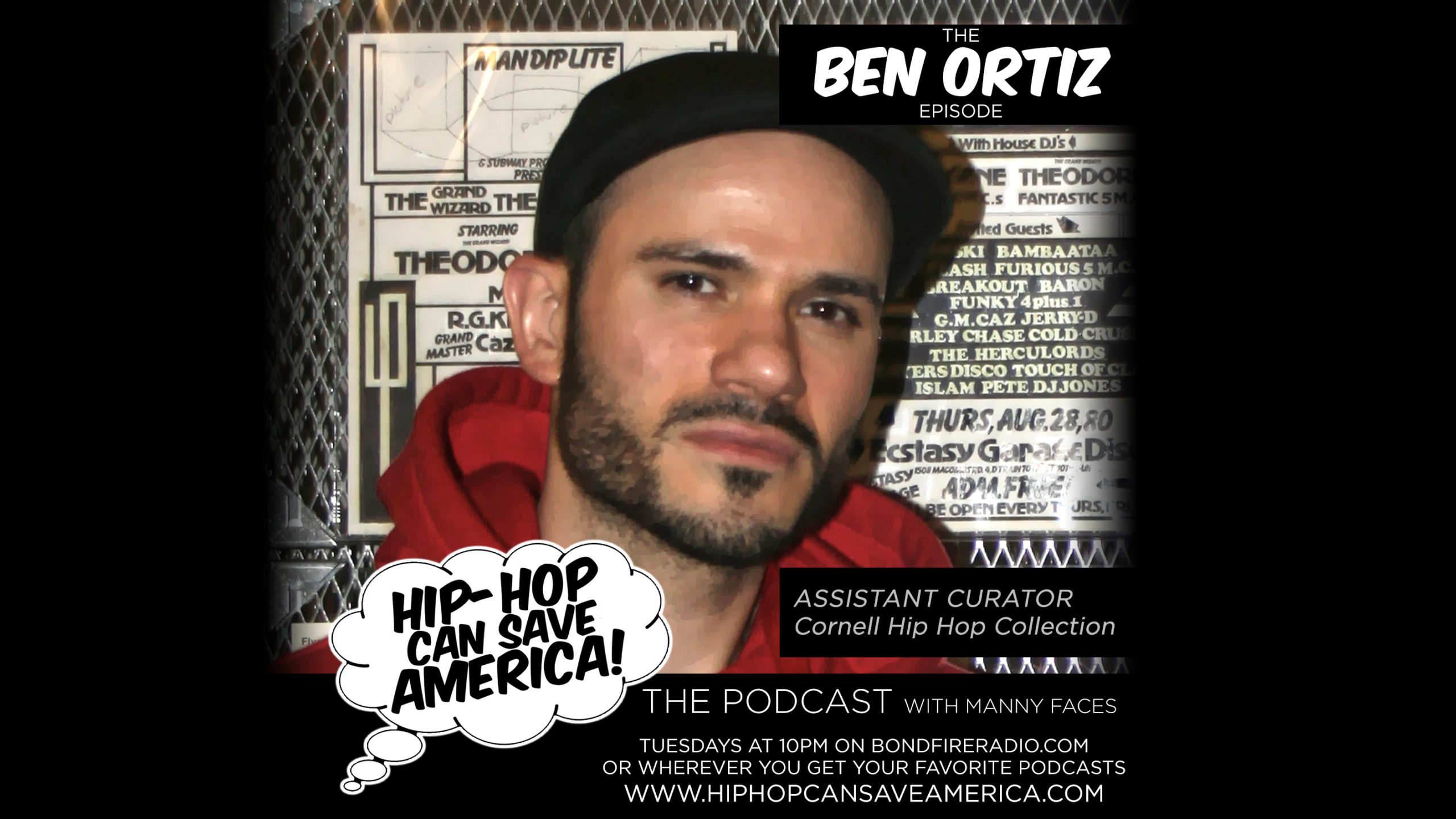 Ben Ortiz - Cornell Hip Hop Collection - Interview