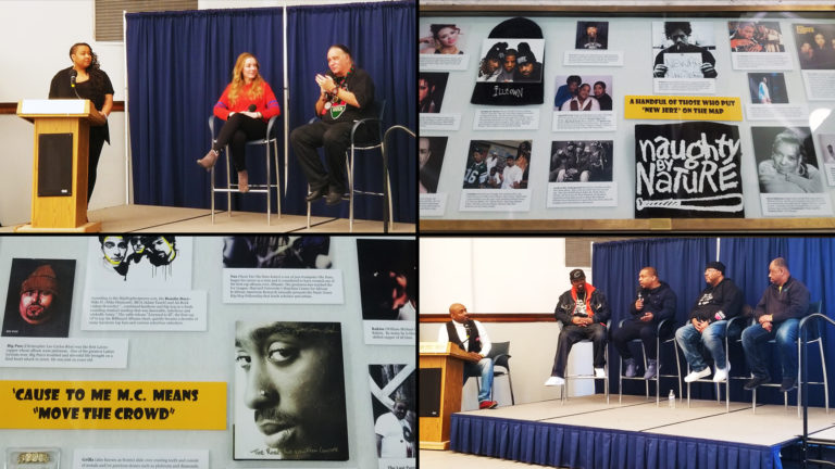 Hip-hop at libraries, museums, universities