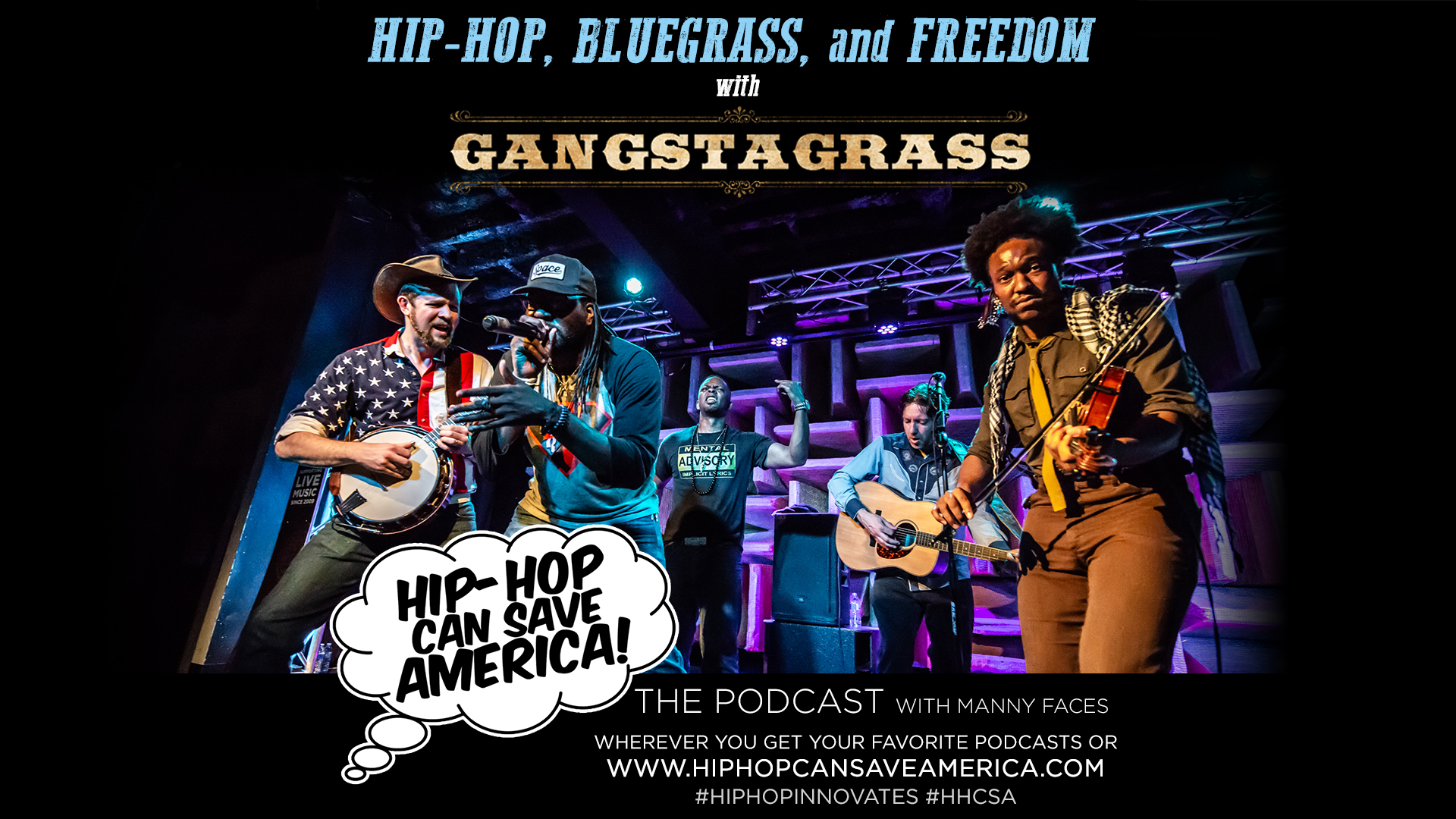 Gangstagrass Podcast Interview: Hip-Hop & Bluegrass