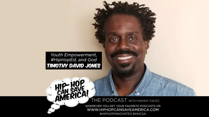 #HipHopEd Timothy David Jones Interview